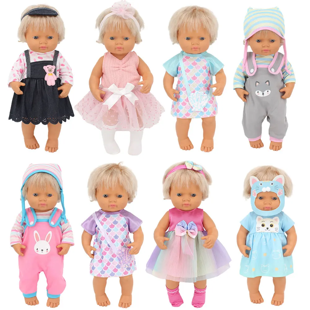 2024 New Fashion suit   Fit 15inch  38cm Minikane doll and 38cm Miniland doll ,doll clothes doll accessories.-animated-img