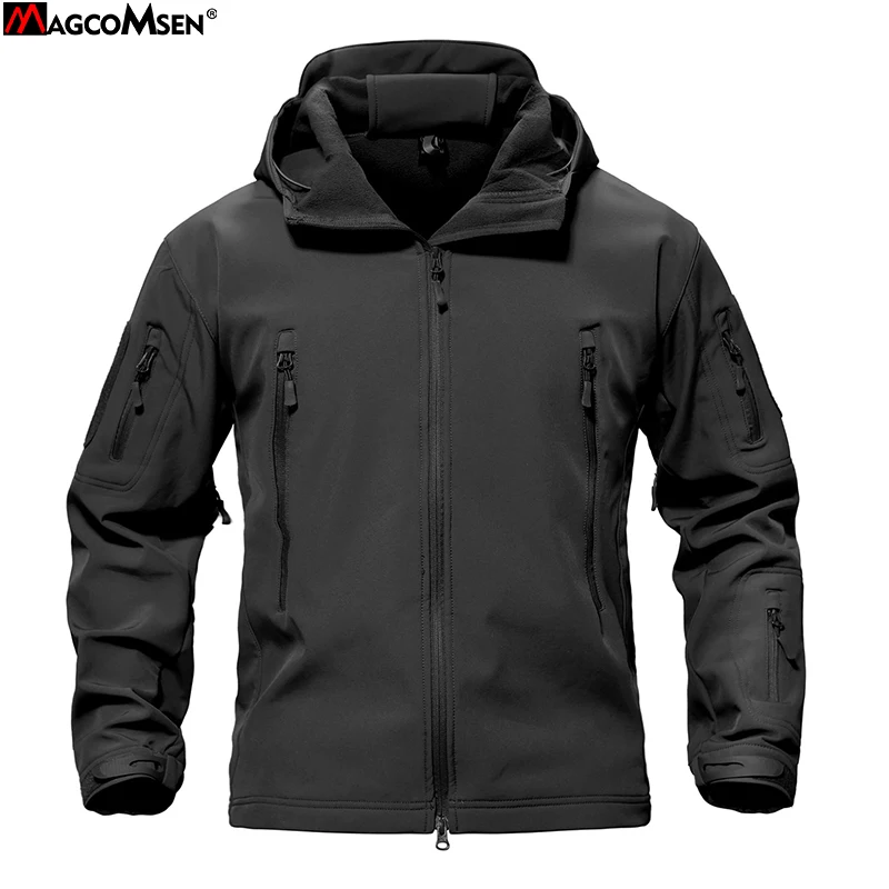 MAGCOMSEN Men's Shark Skin Jacket 