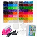 Hama Beads Box Embalagem Thermal mosaic Ferro Educação Beads, Ironing beads Fuse Beads Brinquedo DIY, 24 48 72 Cores 2.6MM 5MM preview-4