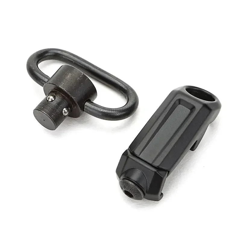 Push Button Quick Release Detach QD Swivel Loop with Rail Attachment Mount-animated-img