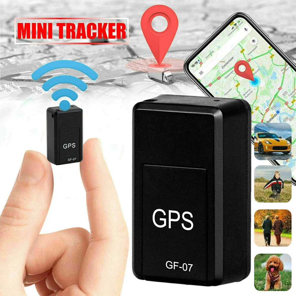 GF-07 Auto Monitoraggio In Tempo Reale Sim Magnetico Messaggio Posizionatore Anti Furto Mini GPS Dispositivo Di Localizzazione Impermeabile Giornaliero Accessori Per Auto