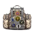 Army Fan Tactical Bag Accessories American Bee Nurse Embroidered Cloth Patch Eagle Double Gun Skull Diving Cap Backpack Patch preview-2