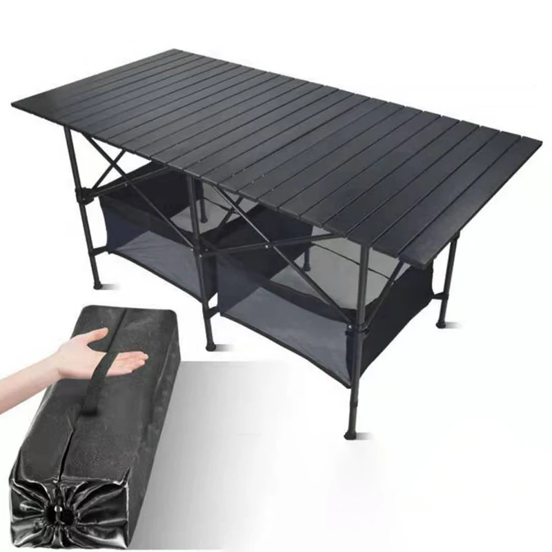 fold up camping table with chairs