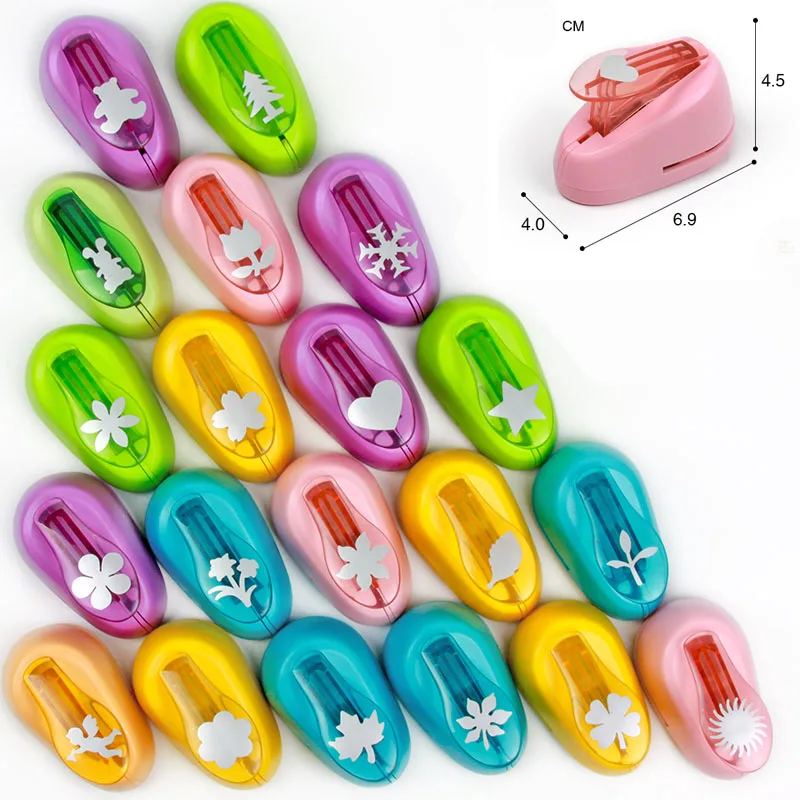 Plastics Heart Hole Punch DIY Craft Hole Puncher For Scrapbooking