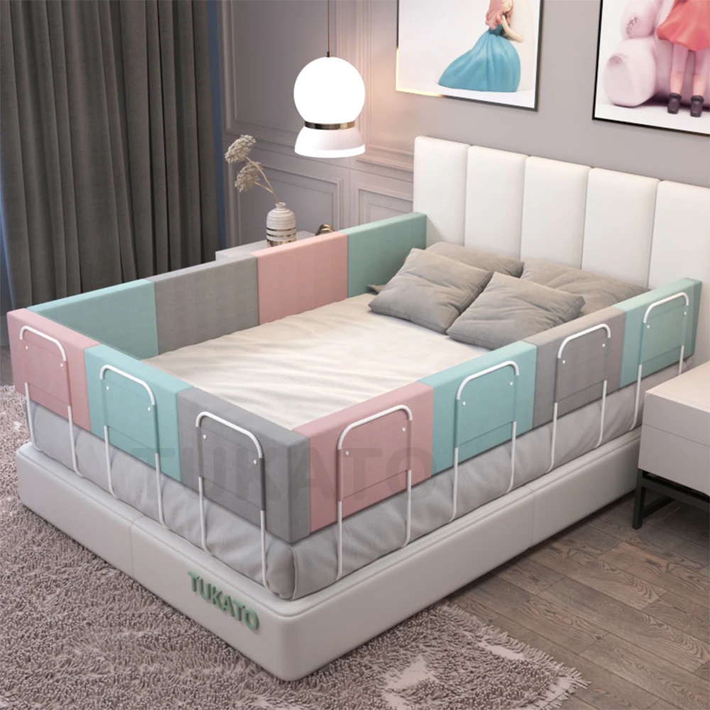 Купить Активность и снаряжение Baby Bed Rail Guard Height Adjustable