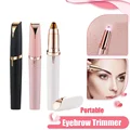 Electric Eyebrow Trimmer Women's Shaver Portable Mini Hair Remover Eyebrow Shaper Shaver Body Face Shaving Machine Beauty Tools