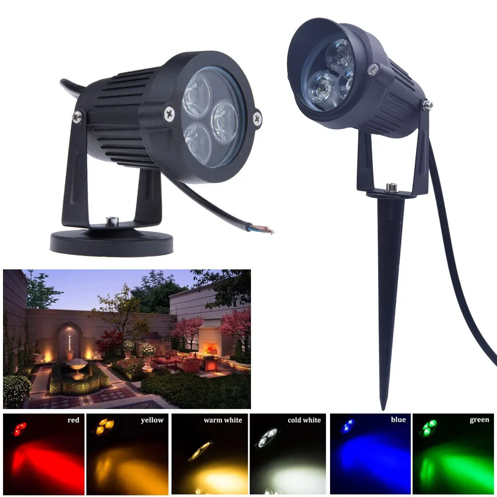 12v garden spot lights