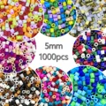 5MM 1000PCs Pixel Puzzle Iron Beads for kids Perler Hama Beads Diy High Quality Handmade Gift toy Fuse Beads preview-1