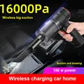 16000Pa Car Vacuum Cleaner Wireless Powerful Suction Vacuum Cleaner Handheld Portable Mini Vacuum Cleaner For Auto Interior Home