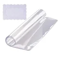 Clear Table ProtectorPlastic Table Cover Protector, Desk Protector Mat, Desk Pad Waterproof PVC Table Protecto preview-4