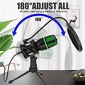 Professional USB Condenser Microphone For PC Laptop Streaming Video Games YouTube Podcasts  Vocals preview-4