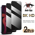 Privacy Screen Protector for IPhone 11 12 14 13 Pro Max Mini SE Anti-Spy Glass for IPhone X XS Max XR 6 7 8 6S Plus Film