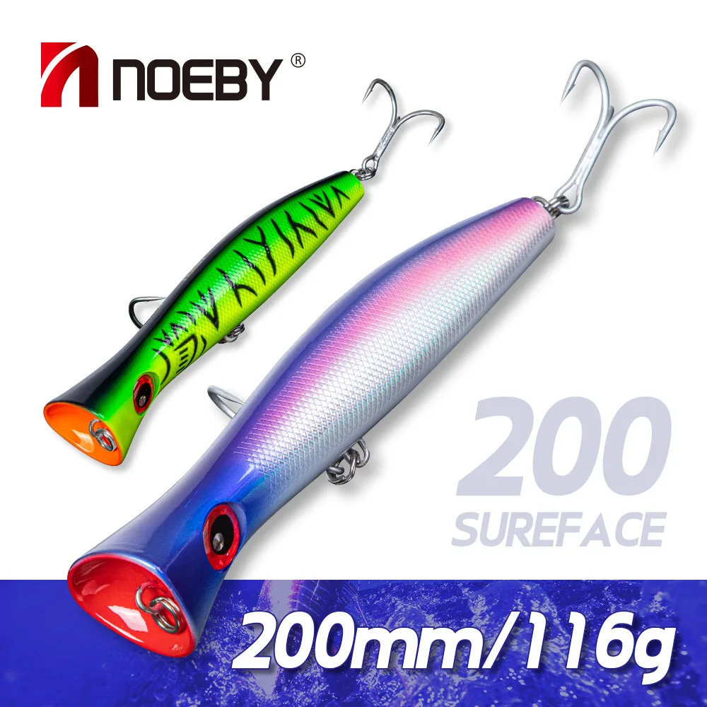 Купить Рыбная ловля  Noeby Popper Fishing Lure 200mm 116g Hard