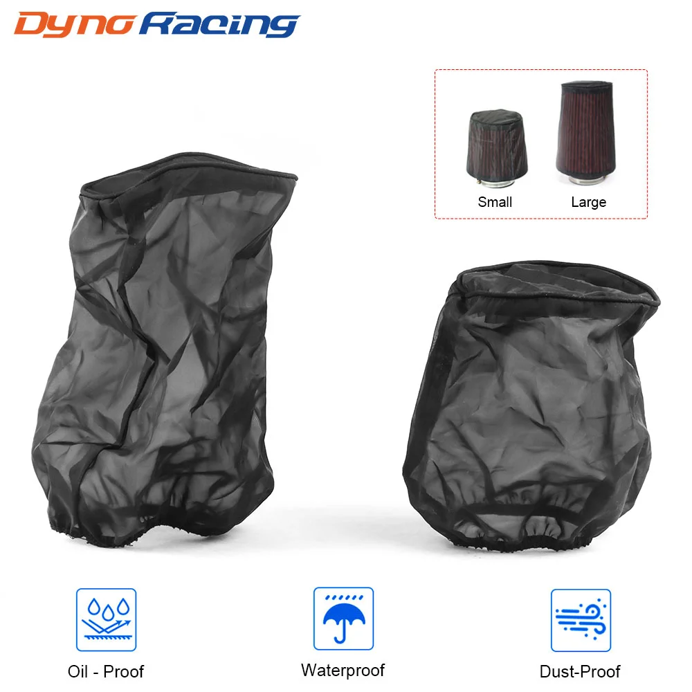 Upgraded Version Air Filter Protective Cover Real Waterproof Oilproof Dustproof for High Flow Air Intake Filters-animated-img