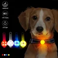 Dogs Collars Anti Loss Pendant Waterproof Safety LED Flashing Light USB Rechargeable LED Light Pendant For Dogs Cats Pets