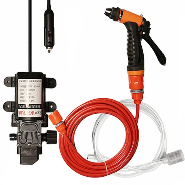 Car Wash 12V Car Washer Gun Pump High 