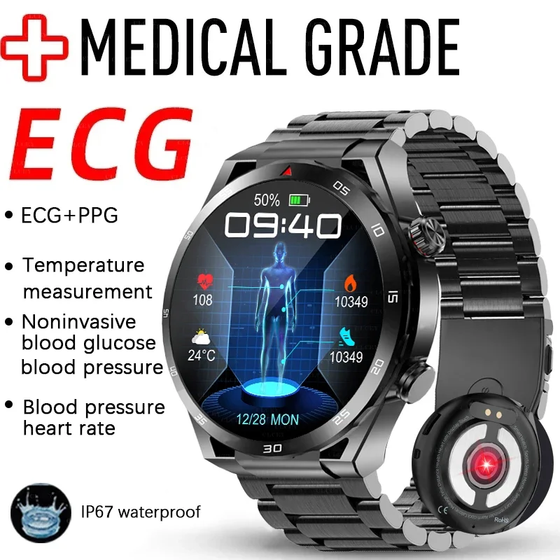 For Huawei GT4 Pro Smart Watch Men ECG Blood Sugar Uric Acid Monitor  Smartwatch 2023 New Bluetooth Call Fitness Tracker Watches - AliExpress