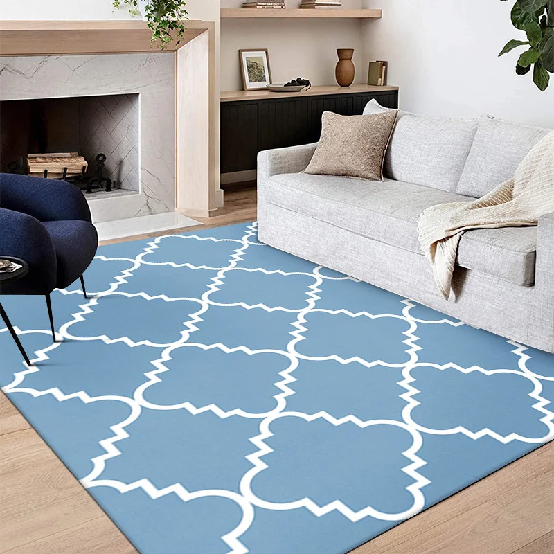 Home Carpet Living Room Bedroom Carpet Office Fresh Simple Carpet Floor Mat