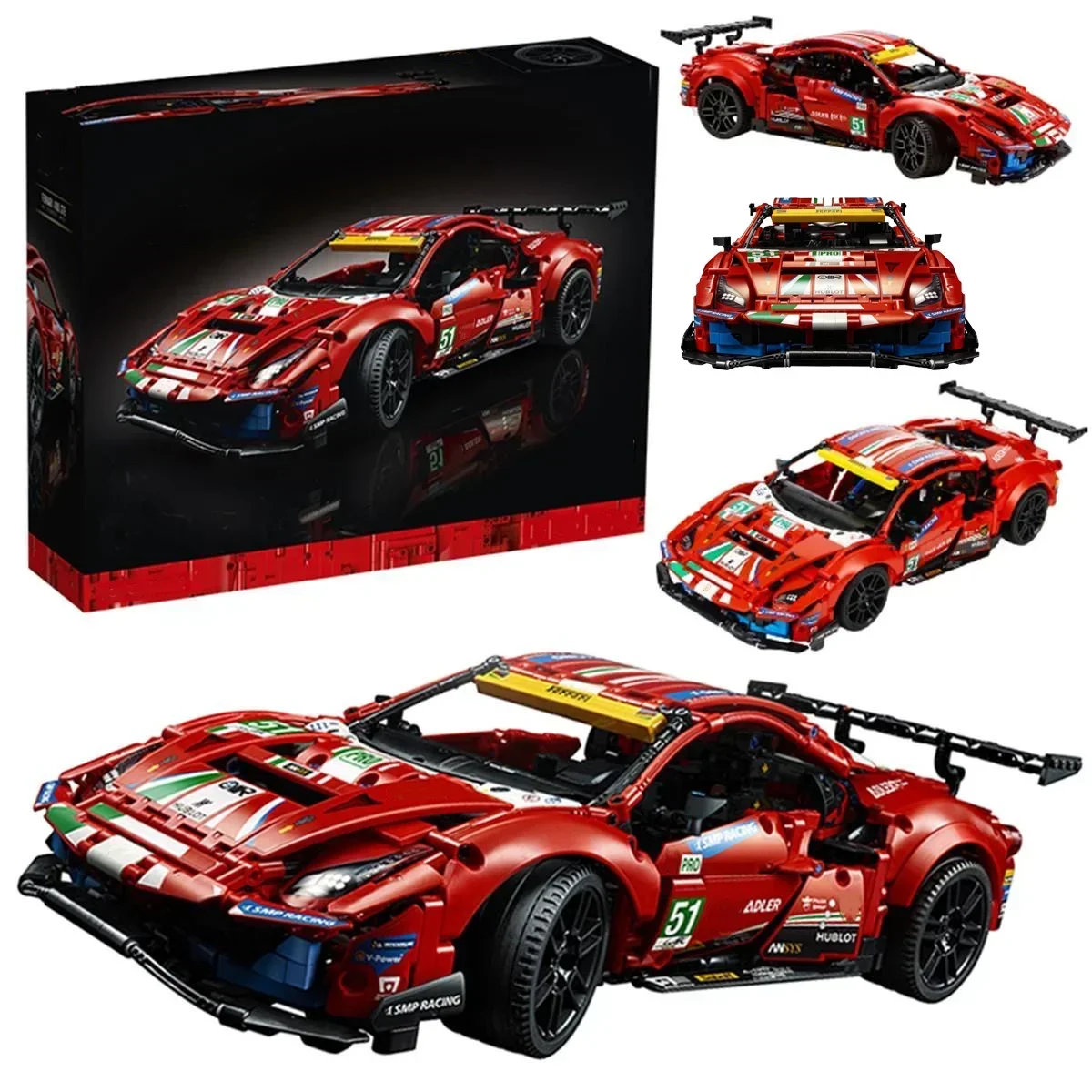 448 גטה לבנים 42125 טכני סדרה 1648pcs בניין Supercar חסימות ספורט רכב רכב מודל הרכבה ילד מתנה צעצוע מבוגר