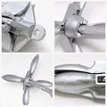 0.7KG 1.5KG Stainless Steel Folding Watercraft Anchor Kayak Marine Canoe Boat Grapnel Raft Fishing Boat Anchor Boat Accessories preview-2