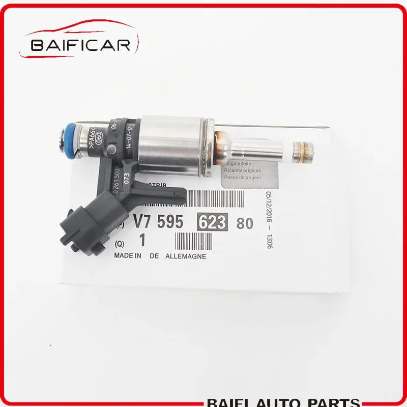 Baificar Brand New Genuine Fuel Injector Valve 1984H5 V759562380 For Peugeot 3008 308CC 308SW RCZ 408 Citroen C4L C6 C5 1.6T-animated-img