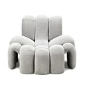 Designer's Modern New Creative Design Model Room Single Person Casual Chair Personalized Distinctive Lounge Chair preview-3