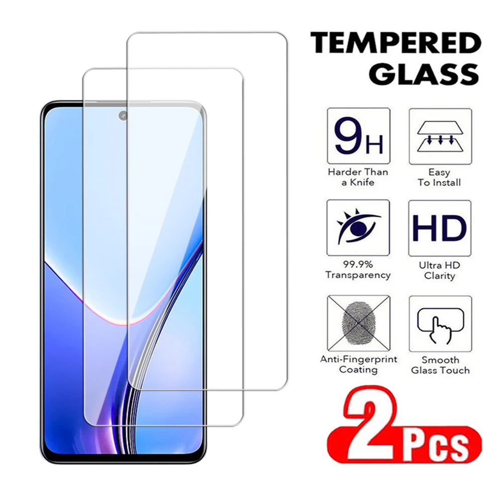 2Pcs Screen Protector For Realme 8 9 10 11 Pro Plus Speed Tempered Glass Realme 11 6.4 4G 6.72 5G 6.43 Transparent Glass Film-animated-img