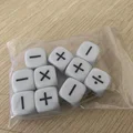 10 PCS Addition Subtraction Multiplication Division Symbol Dice preview-4