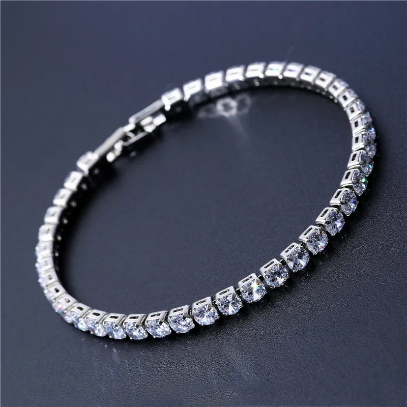 iced tennis bracelet