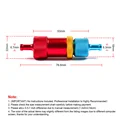 Car Universal Aluminum MBC Manual Boost Controller For all turbocharged vehicles 1-50 Psi Red/Black LC100667 preview-4