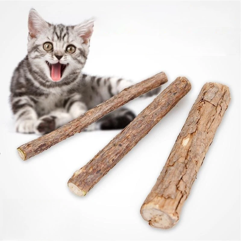 3/10pcs Catnip Stick Natural Cat Cleaning Teeth Molar Toothpaste Stick Molar Toothpaste Stick Cleaning Teeth Cat Accessories-animated-img