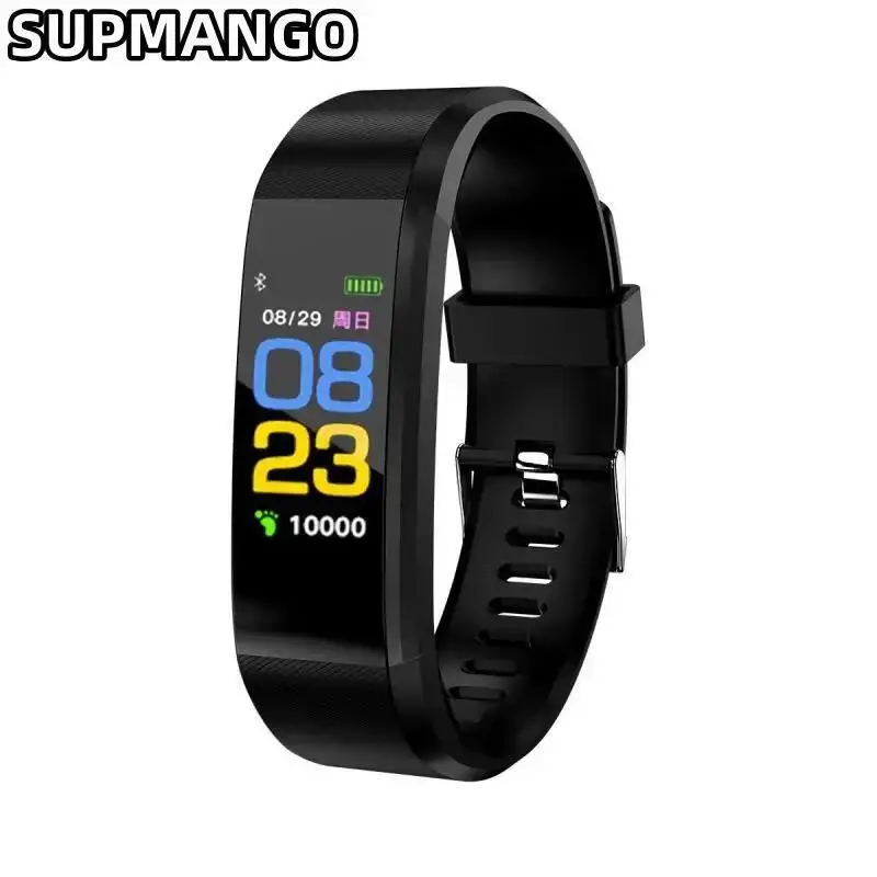 Real Pedometer Smart Watch Rate Smartwatch Fitness Tracker Blood Pressure Sport Bracelet Men Wome-animated-img