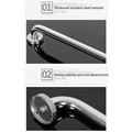 Towel Grab Bar Stainless Steel Bath Holder Safety Handrail Strong Tensile Resistance Wall Bar Handle Good Grip preview-5