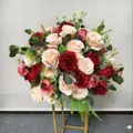 Customized Size Green Plants Wedding Table Centerpieces Artificial Plants Floral Arrangement Banquet Road Lead Floor Flower Ball preview-2