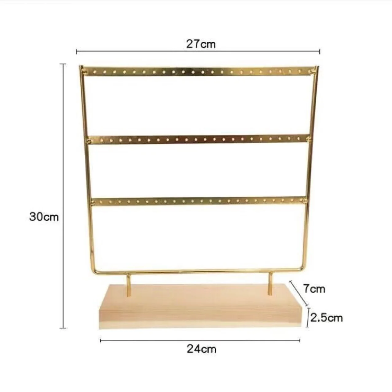 Earring Display Stand,Earrings Holder Organizer and Earring Tree 100  Holes,5 Tier Jewelry Organizer rack of Storing for Girls