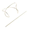 Fashion Hair Stick Boho Irregular Hair Accessories Gold Color Shaped Bun Holder Cage Hair Pins for Women Hairwear Jewelry H040 preview-2