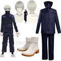 Jujutsu Kaisen Anime Toge Inumaki Cosplay Costume Wig Top Pants shoes Halloween Christmas Party School Uniform Outfits Men Women preview-1