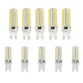 10pcs G9 LED 3W 4W 5W 6W 220V LED G9 Lamp Led bulb SMD 2835 3014 LED G9 light Replace 30W/60W halogen lamp light Cold/Warm white