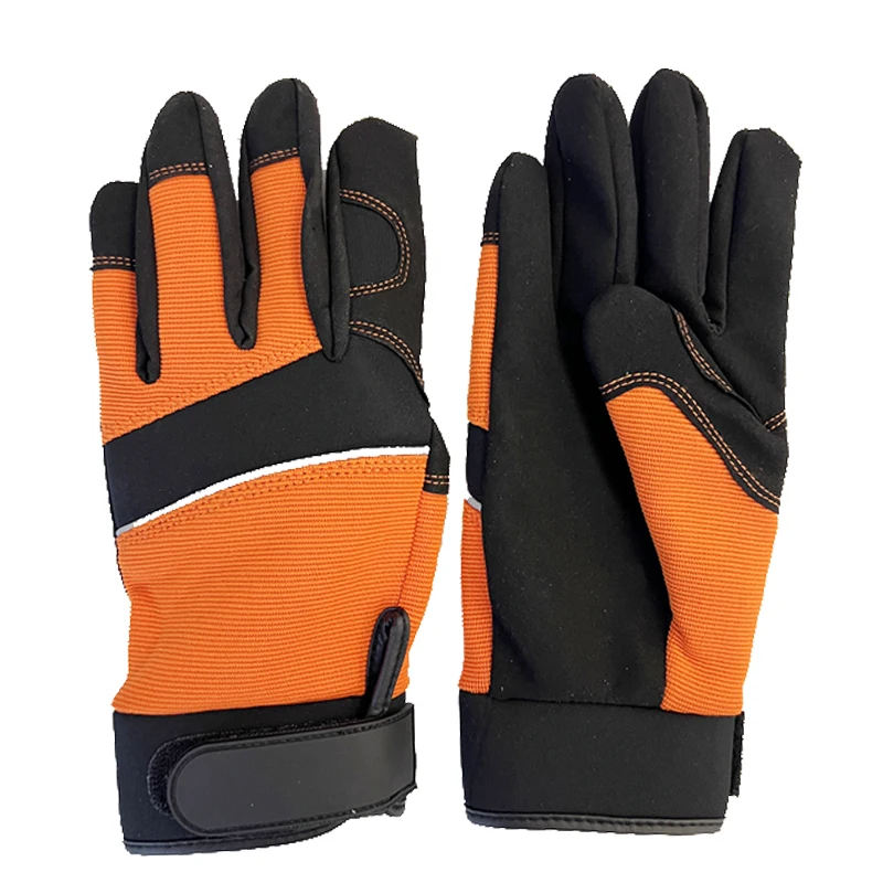 heavy duty leather gardening gloves