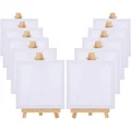 15 Sets Mini Frame Easel Stand for Painting Small Easels Display Canvas Stands Canvases preview-1