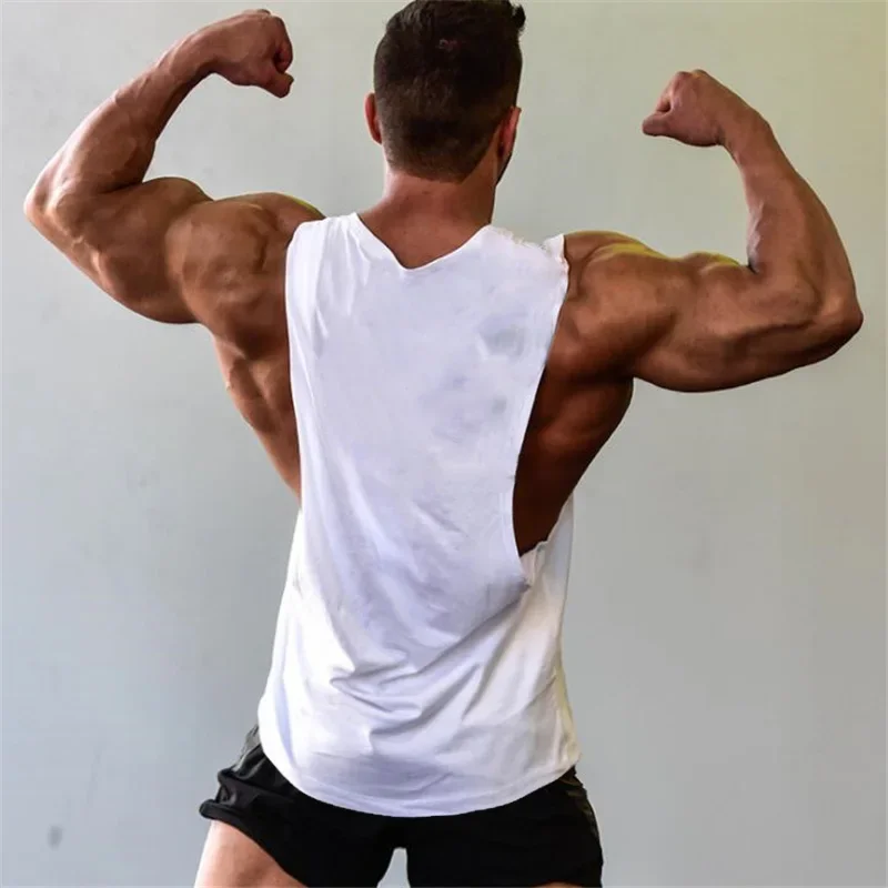 ביגוד פיתוח גוף גברים  Gym Bodybuilding Mens Clothing - Tank Tops