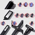 Nail Art Magnetic Stick Wand Pen Set for 3D Cat Eye Gel Painting Nails Art Magnet Wand UV Gel Polish Magic Manicure Tools preview-3