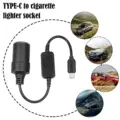 USB C Type C to 12V Car Cigarette Lighter Socket Female Converter Adapter Cord for Car Cigarette Lighters Car Vacuum Cleaner preview-5