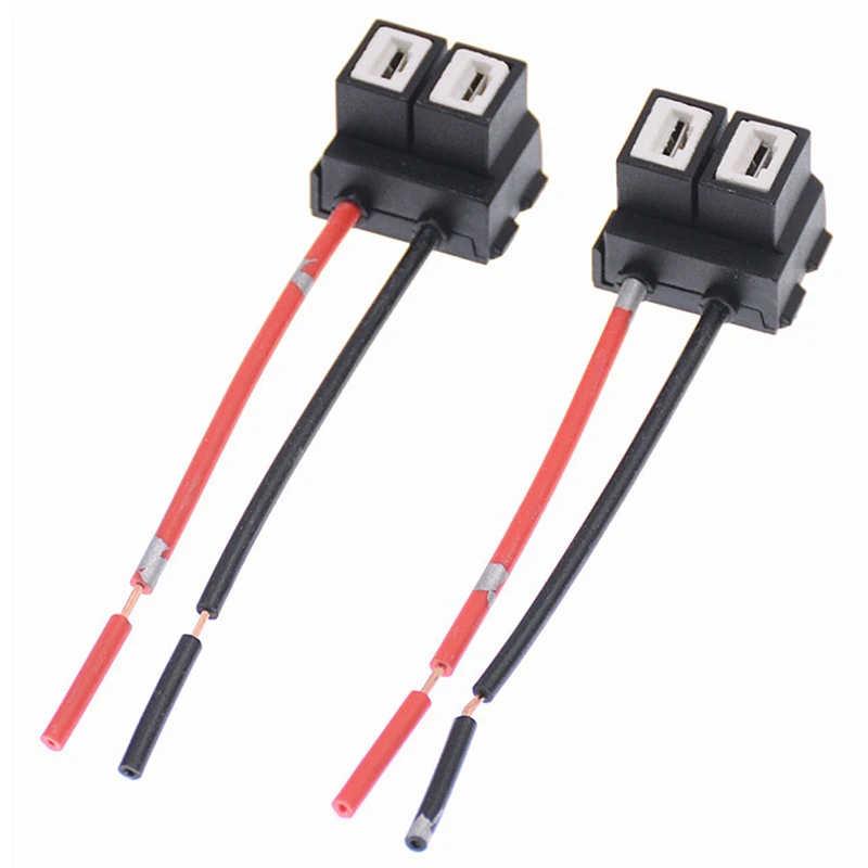 High Quality H7 Connector Auto Car Bulb Sockets Connectors Car Halogen Bulb Socket Power Adapter Plug Connector Wiring Harness-animated-img