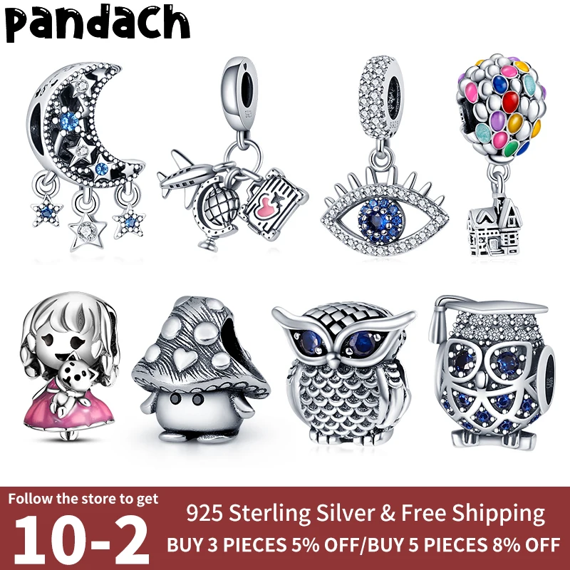plata charms of ley 925 original Fits original pandach bracelet silver color women pendant jewelry galaxy starry sky charms bead