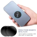 12 Pcs Magnetic Mount Metal Plate Magnets Mobile Phone with Adhesive Holder Car preview-5