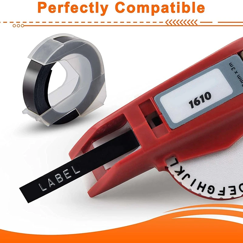 Купить Алиэкспресс 6 Roll Label Tape Replacement for Dymo Plastic 3D