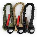 Tactical Military Quick Release Gun Sling Safety Lanyard Sling Airsoft Rifle Nylon Rope Bungee Strap Hunting Gun Accessories