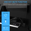 USB Volume Control Knob PC Computer Speaker Audio Volume Controller 2 Modes Multimedia Controller with USB Cable for Win/Mac OS preview-4