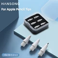 For Apple Pencil Tips For Apple Pencil 1st 2nd Generation Soft Hard Double-Layered Replacement Nib 2H 2B 3.0 4.0 iPad Stylus Nib